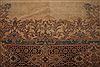 Kerman Brown Hand Knotted 79 X 99  Area Rug 400-16998 Thumb 20