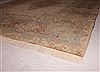 Kerman Brown Hand Knotted 79 X 99 Area Rug 400-16998 Thumb 23