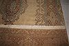Kerman Brown Hand Knotted 79 X 99 Area Rug 400-16998 Thumb 29