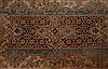Kerman Brown Hand Knotted 79 X 99 Area Rug 400-16998 Thumb 15