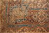 Kerman Brown Hand Knotted 79 X 99  Area Rug 400-16998 Thumb 18