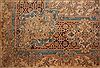 Kerman Brown Hand Knotted 79 X 99 Area Rug 400-16998 Thumb 18