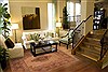 Kerman Brown Hand Knotted 79 X 99 Area Rug 400-16998 Thumb 4