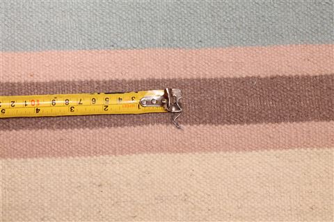 Gabbeh White Hand Knotted 92 X 121 Area Rug 400-16999 Image 9