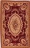 Isfahan Red Hand Knotted 50 X 82  Area Rug 400-17001 Thumb 0