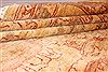 Chobi Yellow Hand Knotted 96 X 128 Area Rug 400-17007 Thumb 1