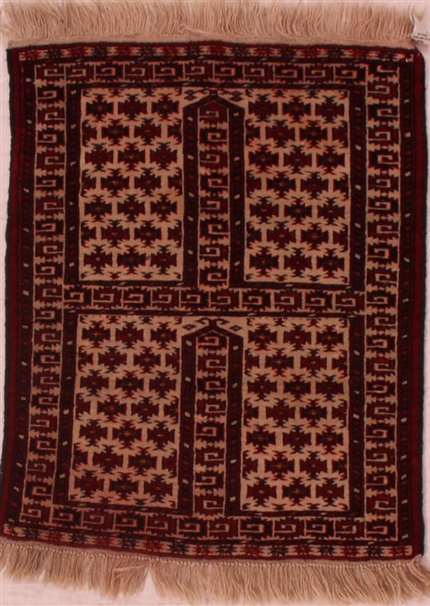 Turkman White Hand Knotted 20 X 40 Area Rug 400-17009 Image 0