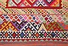 Kilim Red Hand Knotted 49 X 89  Area Rug 400-17010 Thumb 3
