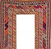 Kilim Red Hand Knotted 49 X 89  Area Rug 400-17010 Thumb 6