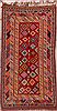 Kilim Red Hand Knotted 49 X 89  Area Rug 400-17010 Thumb 0