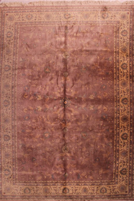 Mood Purple Hand Knotted 910 X 139  Area Rug 400-17016 Image 0
