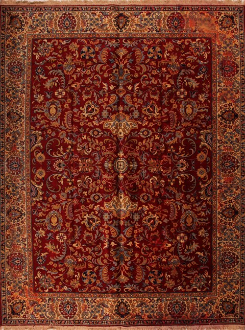 Jaipur Red Machine Made 910 X 129 Area Rug 400-17017 Image 0