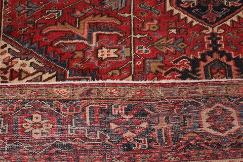 Heriz Red Hand Knotted 811 X 119 Area Rug 400-17018 Image 16