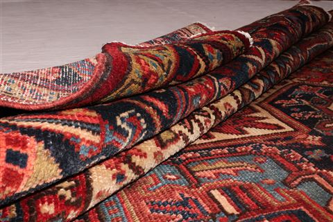 Heriz Red Hand Knotted 811 X 119 Area Rug 400-17018 Image 18