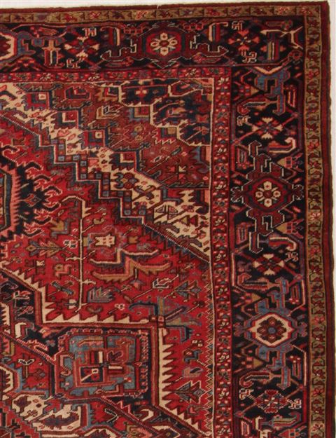 Heriz Red Hand Knotted 811 X 119 Area Rug 400-17018 Image 4