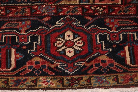 Heriz Red Hand Knotted 811 X 119 Area Rug 400-17018 Image 8