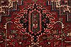 Heriz Red Hand Knotted 811 X 119  Area Rug 400-17018 Thumb 14