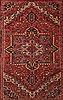 Heriz Red Hand Knotted 811 X 119  Area Rug 400-17018 Thumb 6
