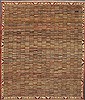 Gabbeh Multicolor Square Hand Knotted 69 X 710  Area Rug 300-17029 Thumb 0