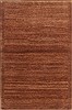 Gabbeh Brown Hand Knotted 40 X 510 Area Rug 250-17044 Thumb 0