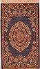 Elvan Blue Hand Knotted 24 X 211  Area Rug 400-17050 Thumb 0
