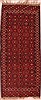 Kilim Red Runner Hand Knotted 35 X 80  Area Rug 400-17052 Thumb 0