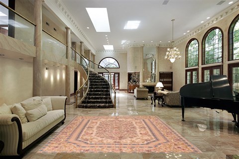 Kayseri White Hand Knotted 60 X 90 Area Rug 400-17056 Image 1