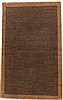 Gabbeh Black Hand Knotted 40 X 66  Area Rug 250-17061 Thumb 0