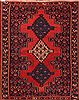 Kilim Red Hand Knotted 30 X 40 Area Rug 400-17063 Thumb 0