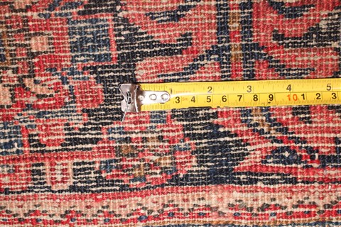Heriz Red Hand Knotted 101 X 137 Area Rug 400-17072 Image 19