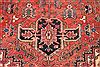 Heriz Red Hand Knotted 101 X 137 Area Rug 400-17072 Thumb 10