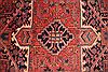 Heriz Red Hand Knotted 101 X 137  Area Rug 400-17072 Thumb 13