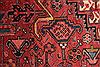 Heriz Red Hand Knotted 101 X 137  Area Rug 400-17072 Thumb 15