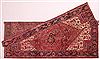 Heriz Red Hand Knotted 101 X 137  Area Rug 400-17072 Thumb 4