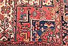 Heriz Red Hand Knotted 101 X 137  Area Rug 400-17072 Thumb 8