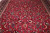Mashad Red Hand Knotted 98 X 128  Area Rug 400-17073 Thumb 8