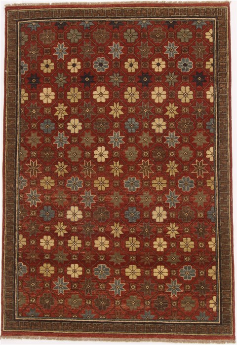 Gabbeh Brown Hand Knotted 40 X 510 Area Rug 250-17074 Image 0