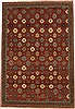 Gabbeh Brown Hand Knotted 40 X 510 Area Rug 250-17074 Thumb 0