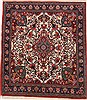 Bidjar Beige Hand Knotted 40 X 47  Area Rug 251-17080 Thumb 0