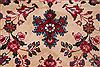 Mashad White Hand Knotted 101 X 130  Area Rug 400-17082 Thumb 14