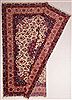 Mashad White Hand Knotted 101 X 130 Area Rug 400-17082 Thumb 9