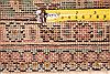 Tabriz White Square Hand Knotted 910 X 113 Area Rug 400-17083 Thumb 15