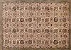 Tabriz White Square Hand Knotted 910 X 113  Area Rug 400-17083 Thumb 2