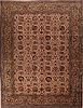 Tabriz White Square Hand Knotted 910 X 113 Area Rug 400-17083 Thumb 0