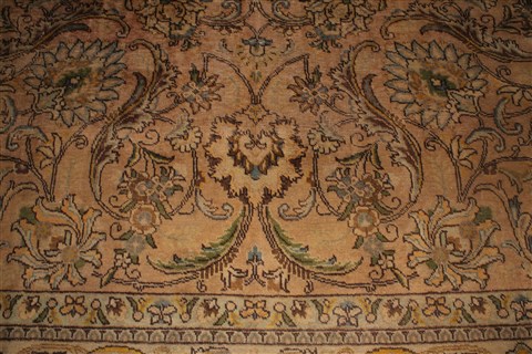 Tabriz Purple Hand Knotted 910 X 128 Area Rug 400-17085 Image 13