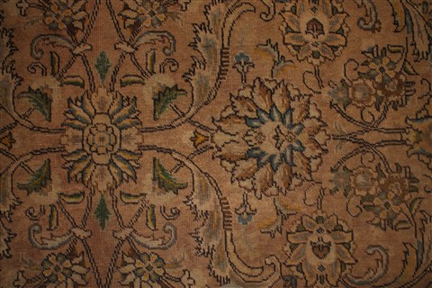 Tabriz Purple Hand Knotted 910 X 128 Area Rug 400-17085 Image 19