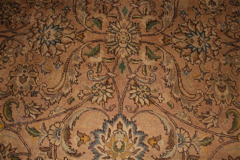 Tabriz Purple Hand Knotted 910 X 128 Area Rug 400-17085 Image 21