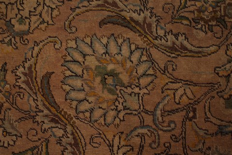 Tabriz Purple Hand Knotted 910 X 128 Area Rug 400-17085 Image 22