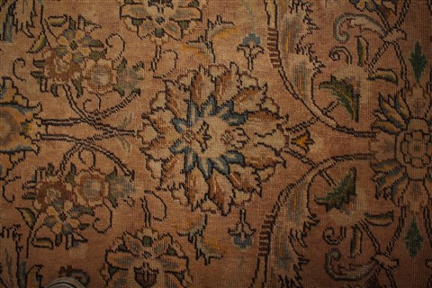 Tabriz Purple Hand Knotted 910 X 128 Area Rug 400-17085 Image 25