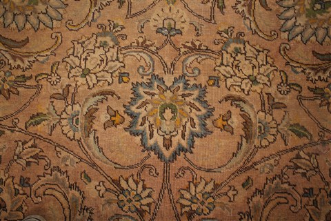 Tabriz Purple Hand Knotted 910 X 128 Area Rug 400-17085 Image 27